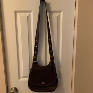 Vintage Coach Leather Shoulder Bag